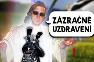 Vážně nemocný invalida Roman Janoušek běhá po golfovém hřišti. Zázrak! | Události Luďka Staňka