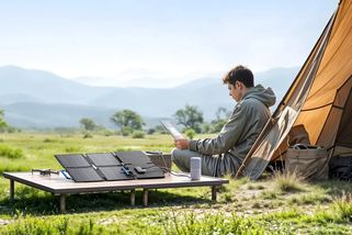 Udělal Decathlon chybu? Solární panel ve slevě 52 % za historicky nejnižší cenu. Češi ho nosí v batůžku, nabije telefon
