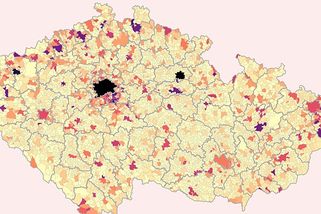Unikátní mapa: Jak se vám zvýší daně z nemovitosti podle bydliště - Seznam Zprávy