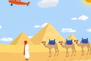 Máte dobrý postřeh? Otestujte ho na velbloudí karavaně v poušti - Médium.cz