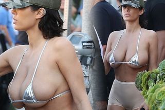 Bianca Censori a její „trojúhelníčky na jedničky“ v ulicích Los Angeles. Kolemjdoucí si mohli hlavy ukroutit - Super.cz