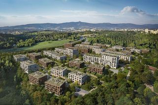 Z díry roste zelený sen. V Liberci vznikne lesní čtvrť s výhledem na Ještěd