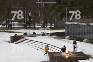 Rusové hromadně zadržují děti, které sněhem hasí věčné ohně - Novinky