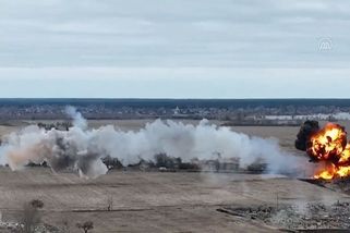 Kamera zaznamenala sestřelení ruské helikoptéry - Novinky
