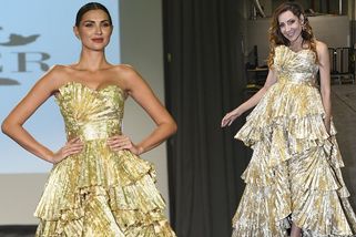 Olga Lounová na pěveckém mejdanu nasoukala obří těhotenské bříško do šatů po královně krásy