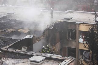 První fotky z místa pádu vrtulníku na Ukrajině - Seznam Zprávy