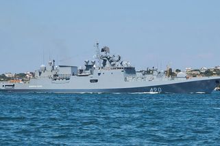 Ukrajina vážně poškodila ruskou fregatu, která na ni pálila střely Kalibr - Novinky