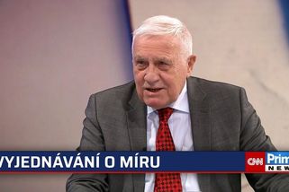 Klaus: Chování Evropy je legrační, na jednání s Ruskem měla tři roky. Teď se nesmí vztekat | CNN Prima News