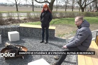 Veřejné ohniště ve Studénce je v provozu, nutná je rezervace
