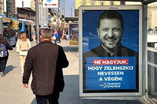 Plakáty se Zelenským plní Budapešť. Opozice varuje před jiným nebezpečím - Seznam Zprávy