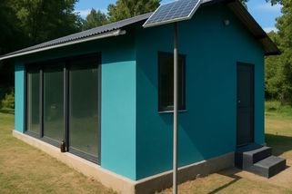 Trombeho stěna ohřeje domácnost až o 10 °C. Vytvořit lze snadno svépomocí a její provoz nestojí ani korunu