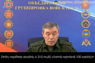 Krušná chvíle Gerasimova. Podával hlášení o situaci v Kurské oblasti, Putin ho drtil pohledem - Novinky