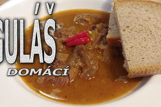 Domácí hovězí guláš za 60 minut | Vaříme s Kubíčkem