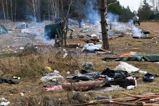 Migranti na polsko-běloruské hranici prý odpalovali české zábleskové granáty - Novinky