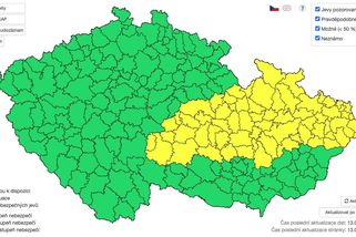 Až 15 centimetrů. Meteorologové varovali před sněžením a sněhovými jazyky - Novinky