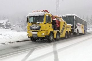 Kalamita v Chorvatsku. Silně sněží a vítr má sílu orkánu - Novinky