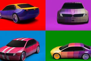 BMW blízké budoucnosti umí měnit svůj vzhled v desítkách barevných kombinací - Novinky