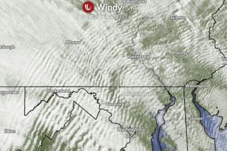 Satelit zachytil nad Pensylvánií působivé gravitační vlny - Novinky