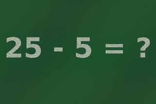 Kolikrát se dá odečíst 5 od 25? Správná odpověď naštve 90 % lidí - Médium.cz