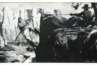 Vinnetou a Old Shatterhand: Ilustrace Zdeňka Buriana dýchají dobrodružstvím, umělec měl ale i jiná témata - Novinky