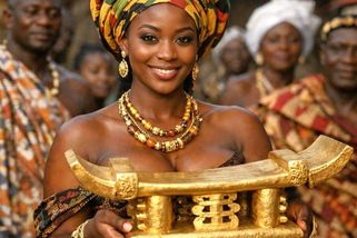 Pohledné Ašantky, unikátní Zlatý stolec a plnoštíhlost jako nejvyšší míra krásy v africké Ghaně - Médium.cz