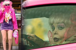 Legendární Angelyne (75) vyfotili po dlouhé době: Kratší sukni a větší výstřih mít nemohla!