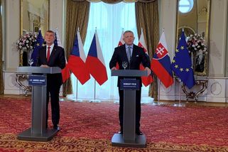 Tisková konference po společném jednání vlád Česka a Slovenska - Novinky
