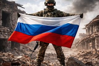 Video: „Čekáme na dalšího a zabijeme ho taky.“ Rus zamával vlajkou, aby potvrdil dobytí vesnice. Ukrajinci mu to vysvětlili