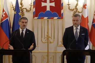 Pellegrini jako první v EU přijal kontroverzního prezidenta Gruzie - Novinky