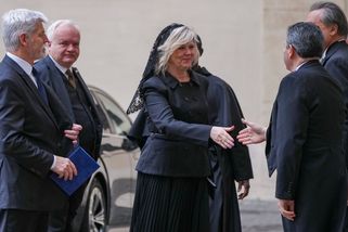 Prezidentský pár ve Vatikánu