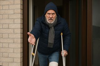 Zlámal si nohu na našem chodníku a teď po nás chce odškodné. To se zbláznil? Je to náš chodník - Médium.cz