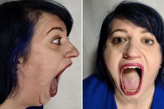 S velkými sousty problémy nemá. Američanka se pyšní největšími ústy na světě - Novinky