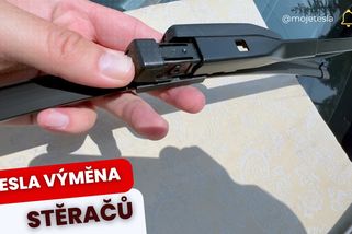 Tesla a výměna stěračů svépomocí | Elektromobilita a fotovoltaika