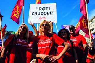 Komunista vyzývá k boji s „Fialovým hnusem“. My si...