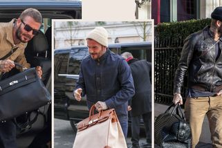 David Beckham a kabelka za půl milionu. Na fashion week dorazil ve velkém stylu