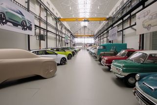 Škodovky, které se do výroby nedostaly. Nově otevřená část depozitáře odtajňuje prototypy