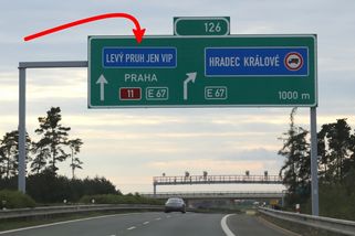 Jak budou fungovat oddělené pruhy na dálnici pro VIP značky a ty „ostatní“: Kdo si zaplatí, ten pojede