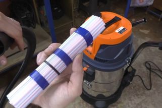 Praktická vychytávka z brček, která vám pomůže udržet vaši dílnu v čistotě | Tipy za hubičku