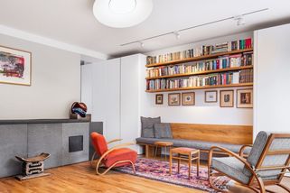 Rekonstruovali dům pro novou etapu života. Z prázdných pokojů je salon i kinosál - Novinky