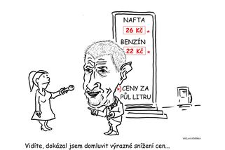 Babiš dokázal vyjednat nízké ceny paliv - Médium.cz