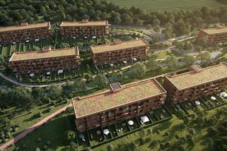 Ve Slaném vzniká rezidenční areál, který by obstál i v Praze