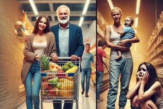 „Chudí“ lidé mají plné nákupní košíky a samoživitelky živoří - Médium.cz