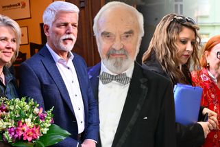 Petr Pavel s elegantní Evou, úsměvy Janžurové či Táborský se ženou: Velkolepá oslava Zdeňka Svěráka
