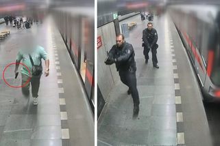 Dvojice střílela v pražském metru - Novinky