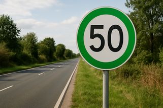 Nové rychlostní značky se zelenou barvou: Už se instalují k silnicím. Řidiči se bojí pokut, neví co přesně znamenají