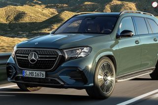 Opulentní Mercedes-Benz GLS prošel modernizací. Osmiválec zůstal, uvnitř je to samý displej!