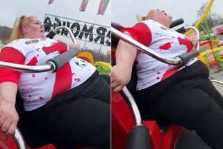 262kilová Lucie Kotlárová řvala jako smyslů zbavená. Jízda na horské dráze se změnila v boj o život, lidé se baví