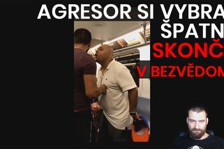 Videorozbor: Opilý agresor si v metru vyhlédl špatnou oběť, takovou reakci nečekal | Choketopus rozbory