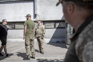 Nepokoje mezi mobilizovanými v Kyjevě. Policie zasahovala v odvodovém centru - Novinky