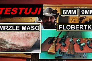 Otestoval jsem Flobertky 6mm a 9mm na zmrzlém mase | Honzův koutek zbraní